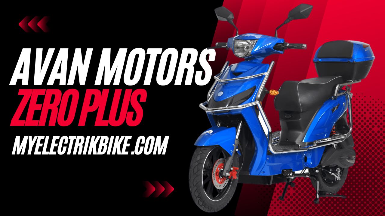 Avan Motors: Lightweight electric scooter Xero Plus